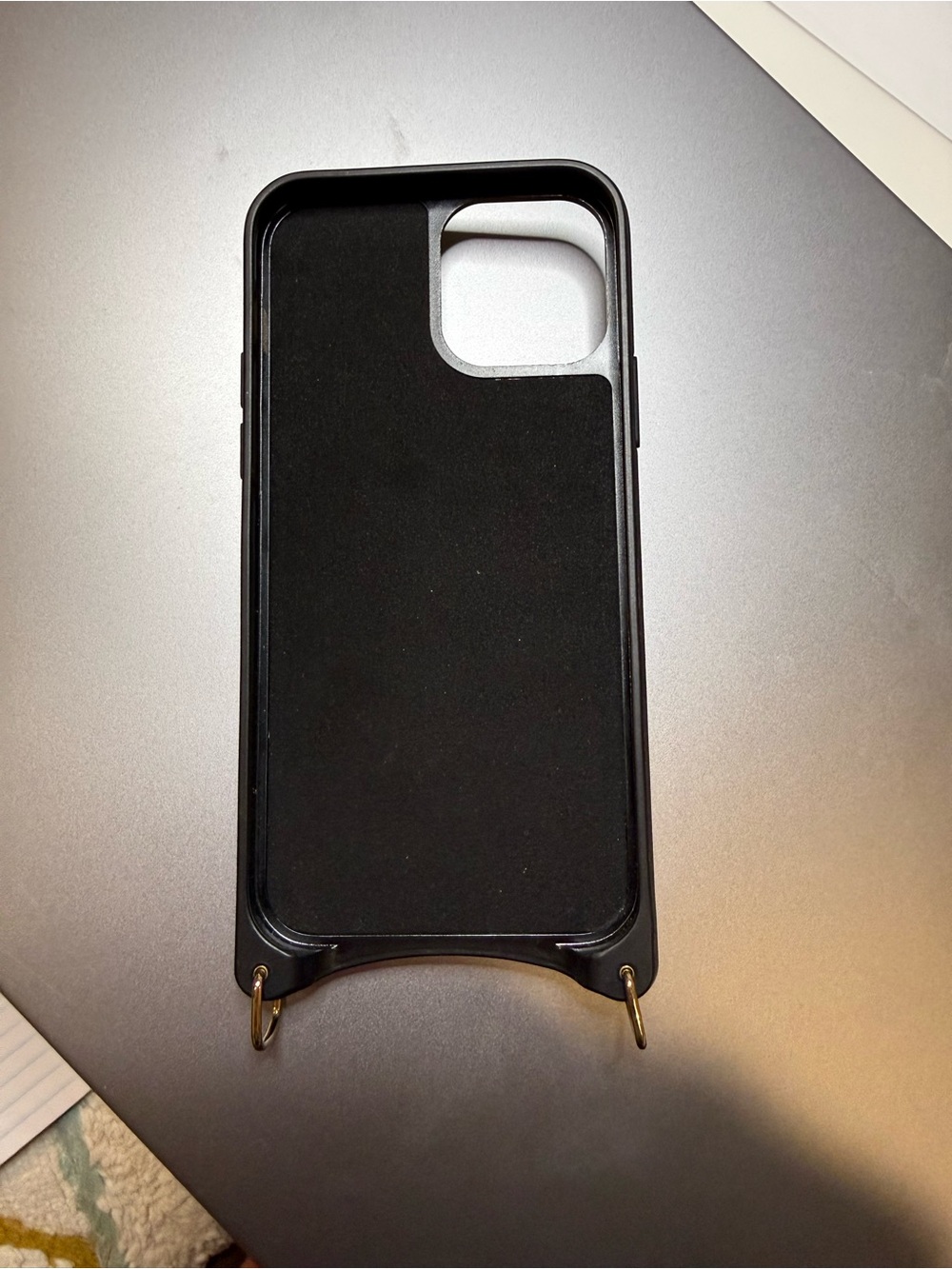 Bandolier leather wallet case for iPhone 12 - Picture 3 of 5